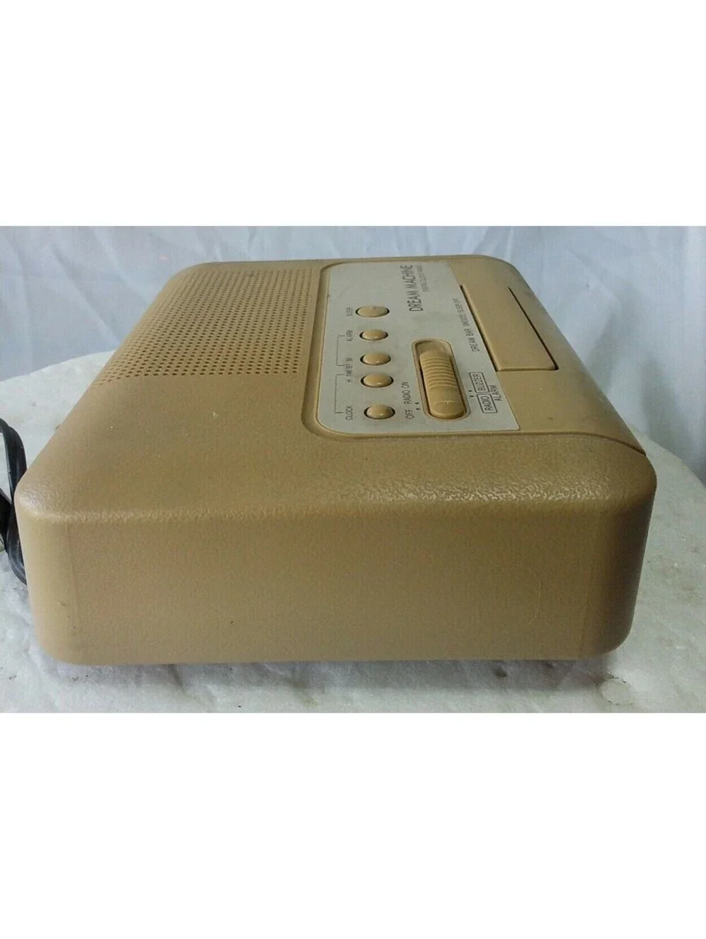Sony Dream Machine ICF-C240 AM FM Alarm Clock Radio 1989 Vintage AC Tested Work